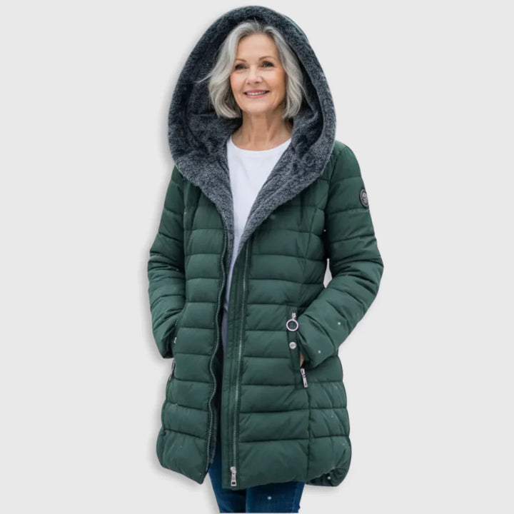 Olivia | Manteau d'hiver matelassé