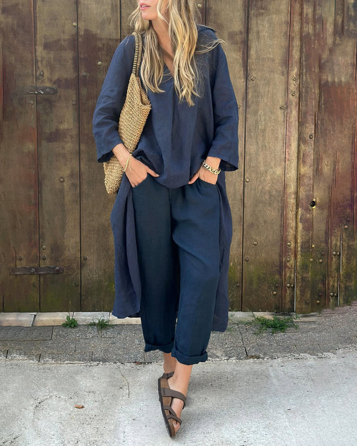 Elena | Ensemble en lin léger