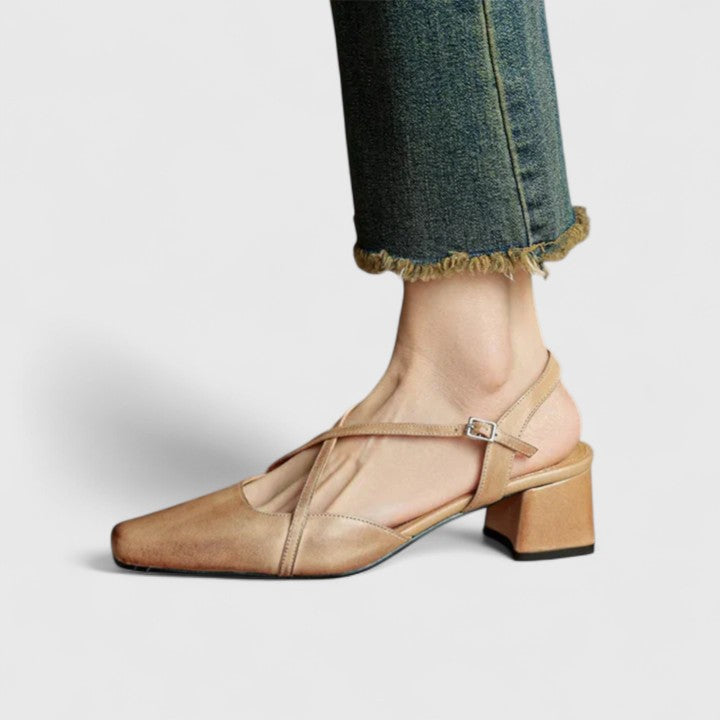 Evana - Sandales à talon chic
