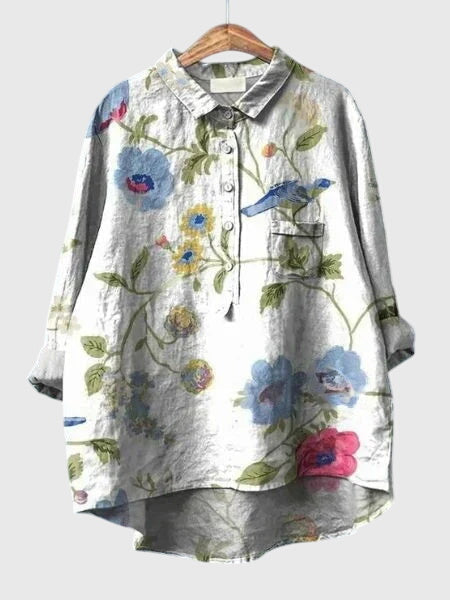 Valeria™ - Blouse à Imprimé Floral