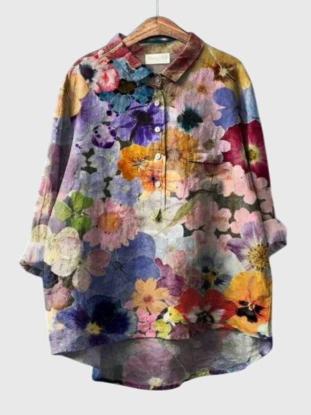 Valeria™ - Blouse à Imprimé Floral