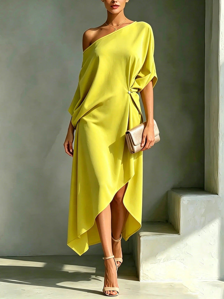 Camila | Robe asymétrique élégante