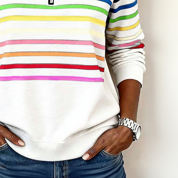 Marie | Pull confortable et stylé, couleur idéale pour votre journée 