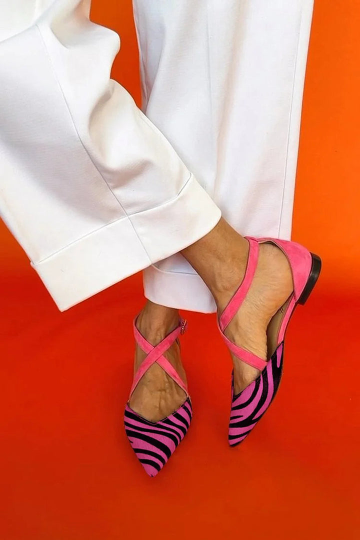 Miranda - Ballerines à brides croisées élégantes