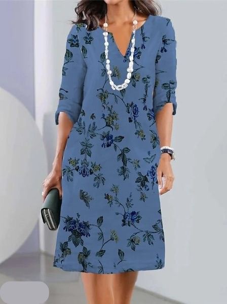 ÉLÉANOR | ROBE FLORALE À NIVEAUX