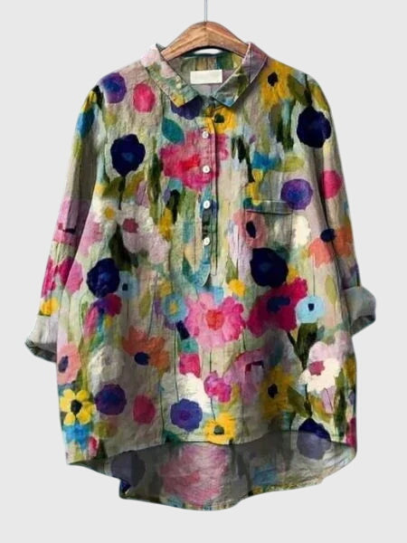 Valeria™ - Blouse à Imprimé Floral