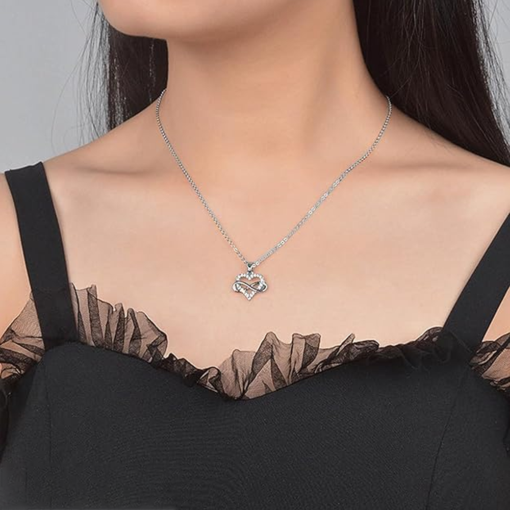 À ma Reine - Collier Cœur Infini