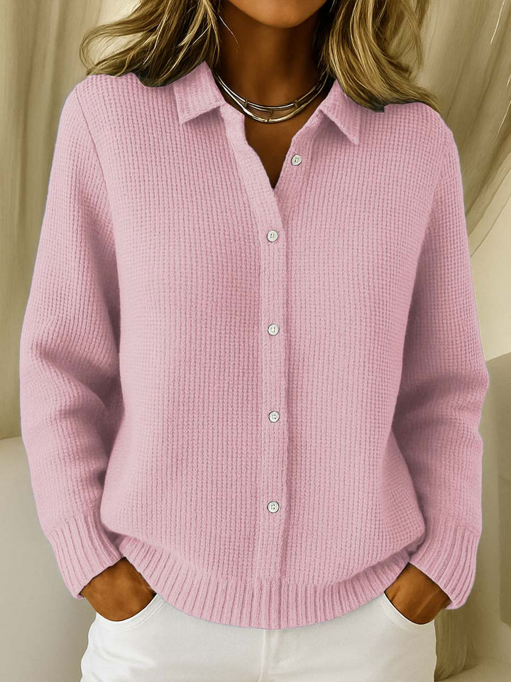 Betsy | Gilet classique en maille boutonnée