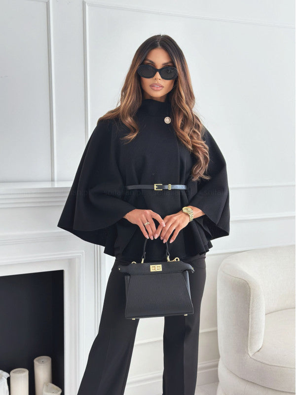 Isolde™ | Luxe jacket met ceintuur en flair