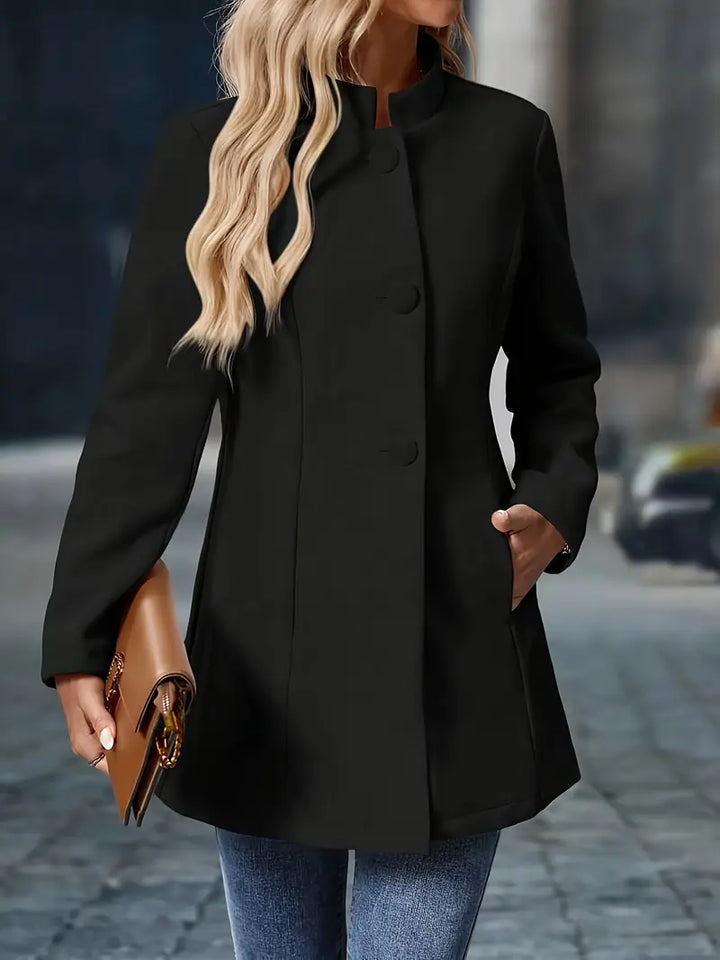 Gerda | Blazer tendance à simple boutonnage