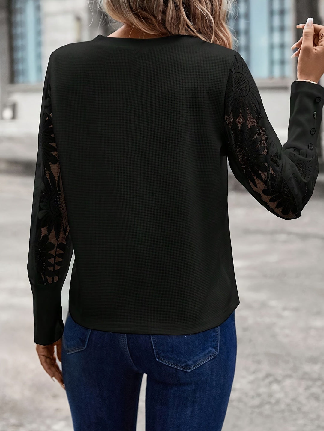 Alix | Blouse en dentelle