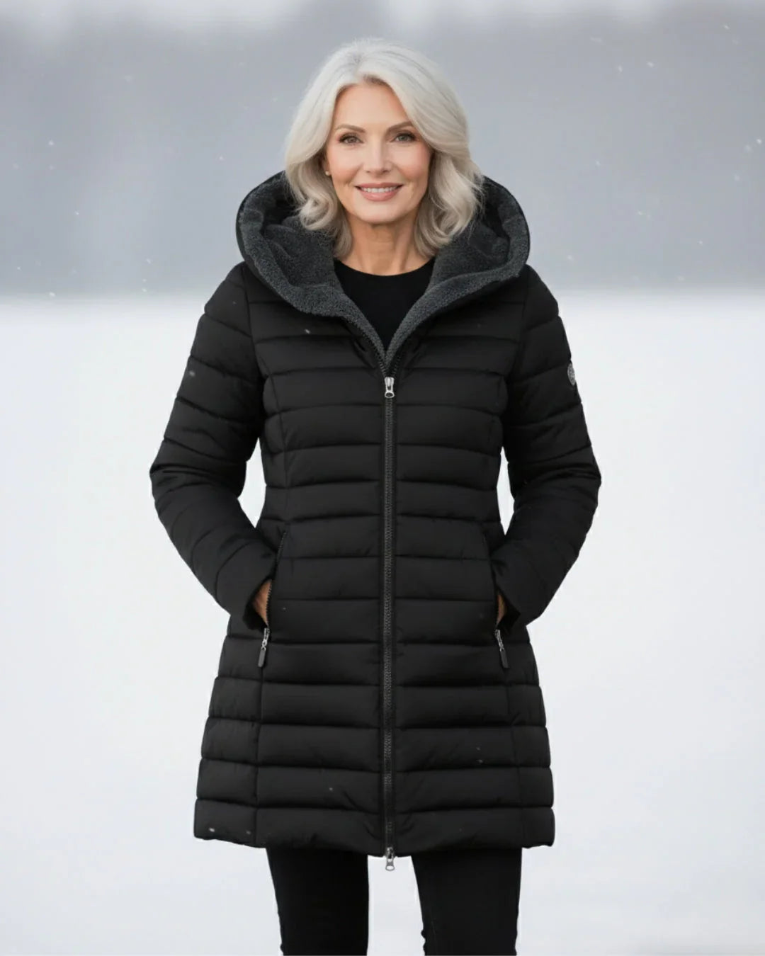 Olivia | Manteau d'hiver matelassé