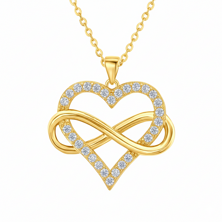 À ma Reine - Collier Cœur Infini