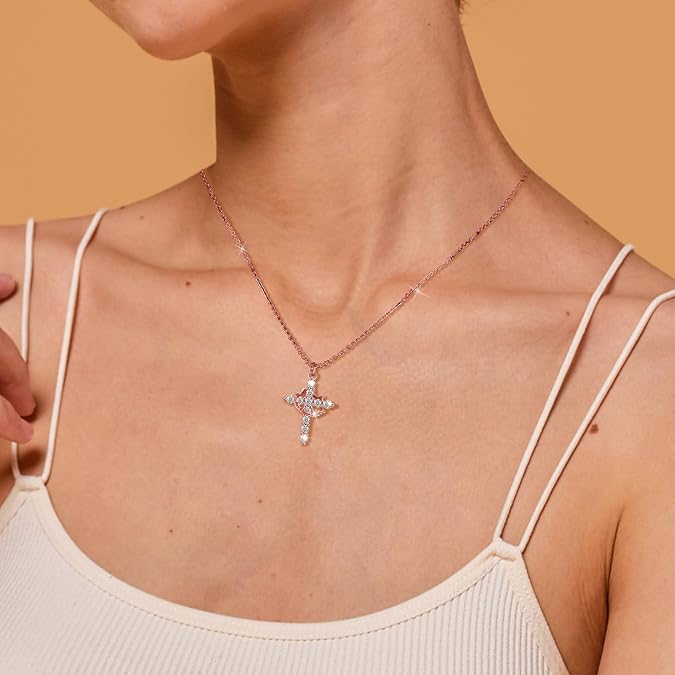 Bloom ™ |  Kruis &amp; Kroon Ketting