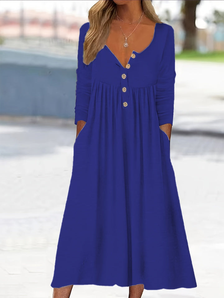 ZARA | ROBE MIDI BOUTONNÉE SUR LE DEVANT