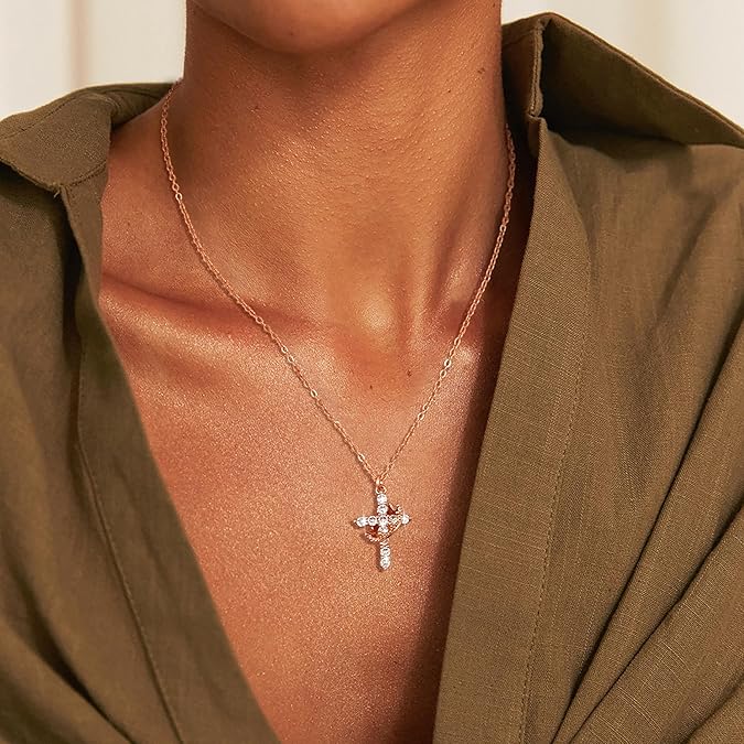 Bloom ™ |  Kruis &amp; Kroon Ketting