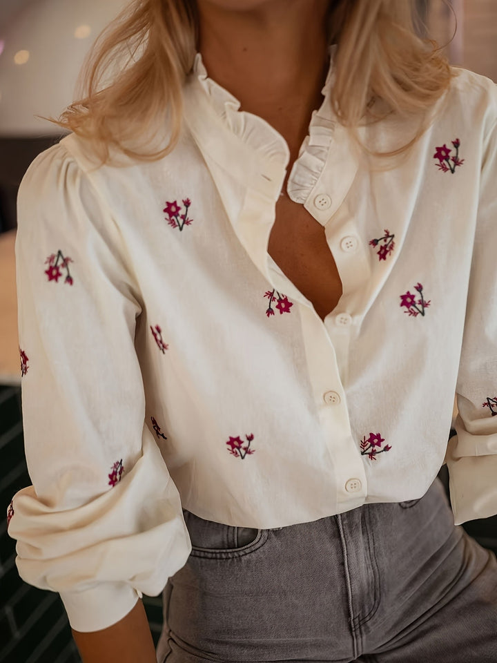 Amara Blouse | Blouse à fleurs élégante