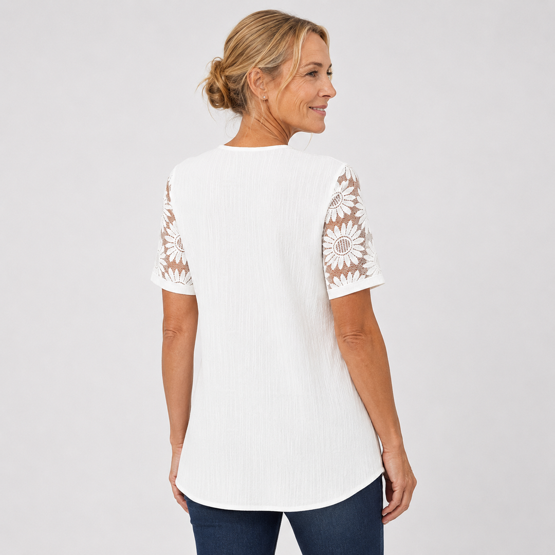 Carla - Blouse élégante en dentelle
