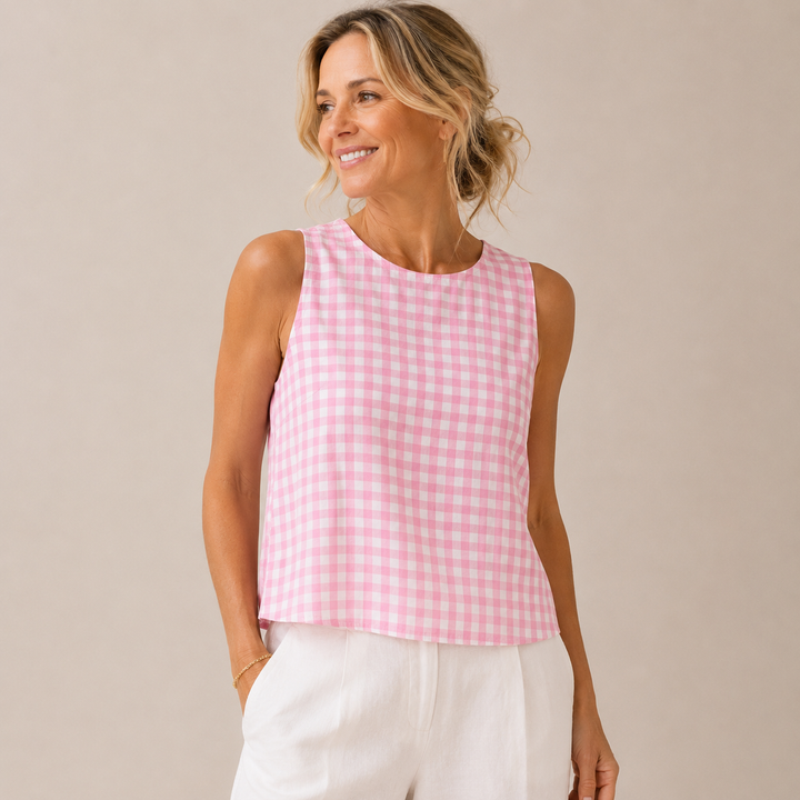 Vichy Belle Top | Léger, ludique et facile à assortir