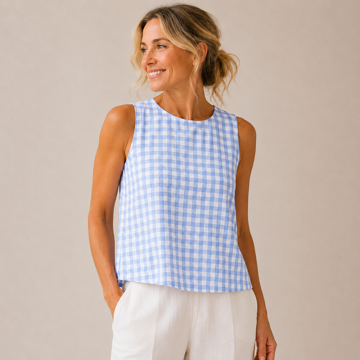 Vichy Belle Top | Léger, ludique et facile à assortir