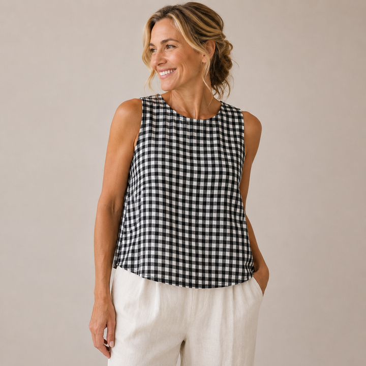 Vichy Belle Top | Léger, ludique et facile à assortir