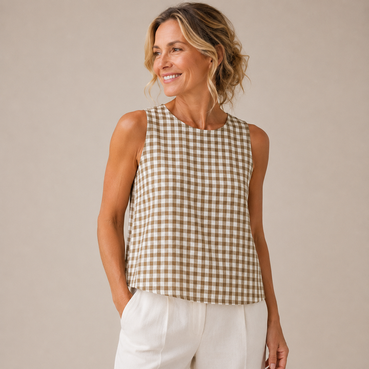 Vichy Belle Top | Léger, ludique et facile à assortir