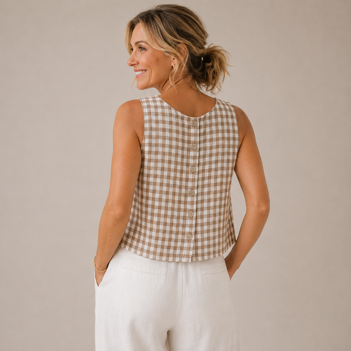 Vichy Belle Top | Léger, ludique et facile à assortir