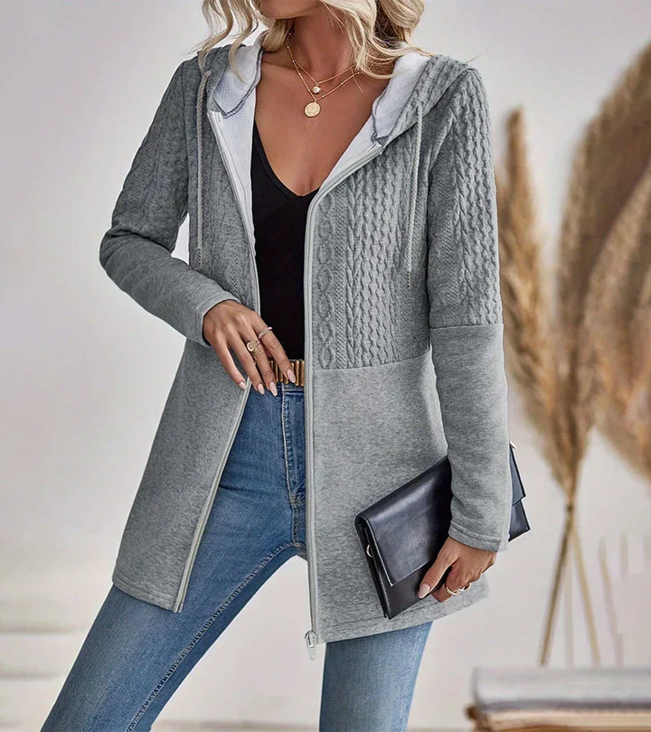 Aletta | Sweat à capuche zippé