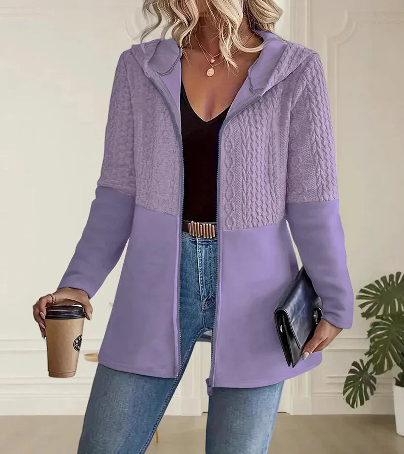 Aletta | Sweat à capuche zippé
