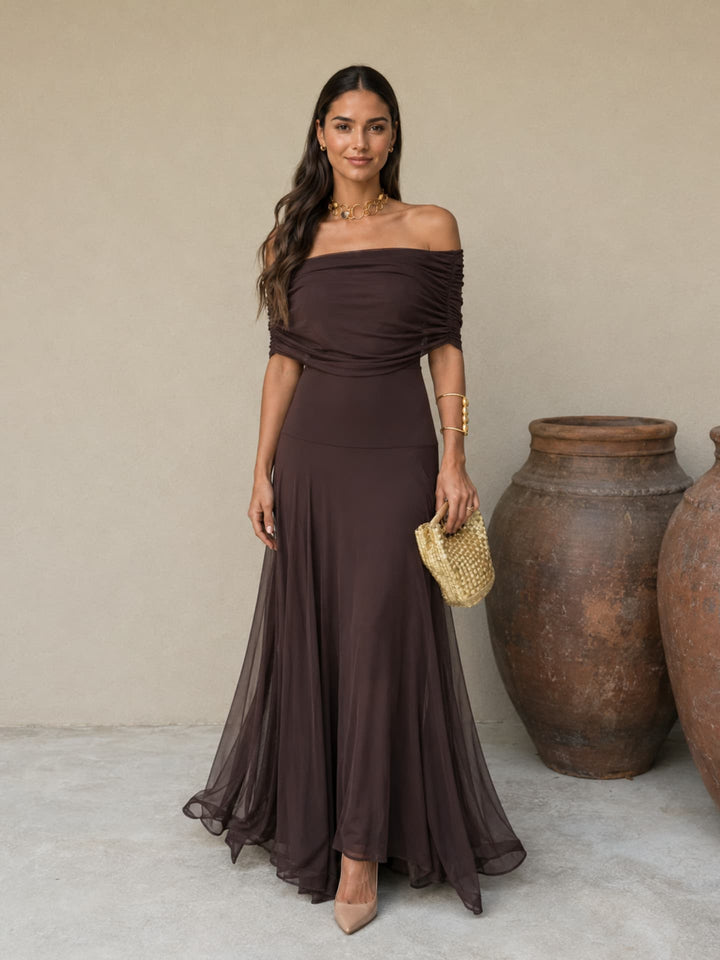 Robe Toledo couleur marron