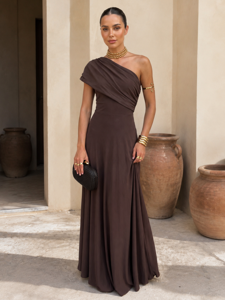 Robe Toledo couleur marron
