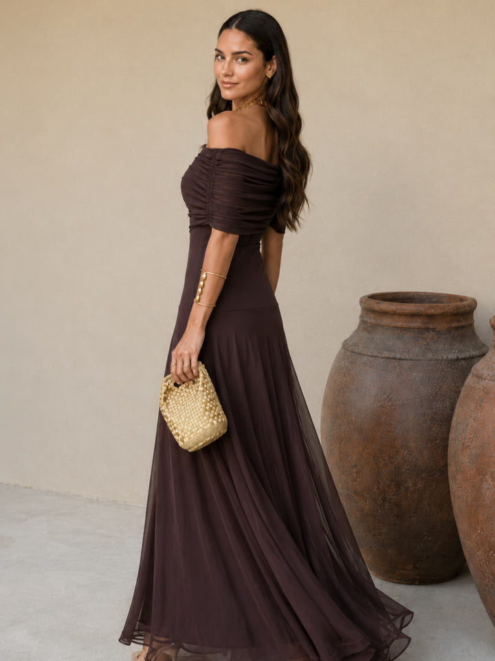 Robe Toledo couleur marron
