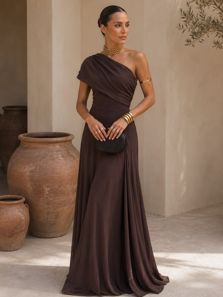 Robe Toledo couleur marron