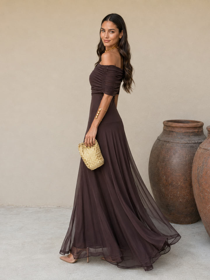 Robe Toledo couleur marron