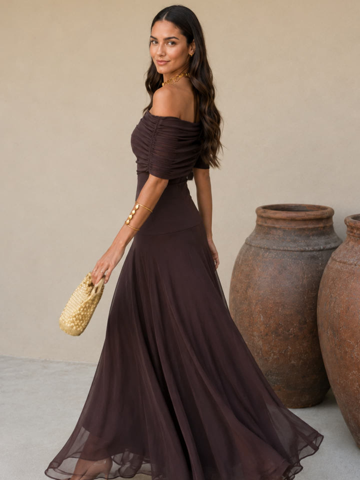 Robe Toledo couleur marron