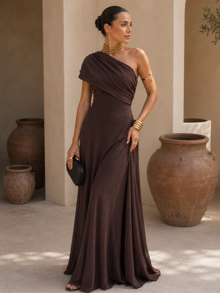 Robe Toledo couleur marron