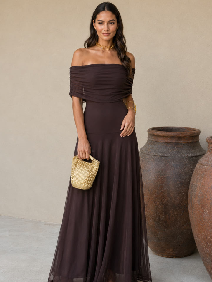 Robe Toledo couleur marron