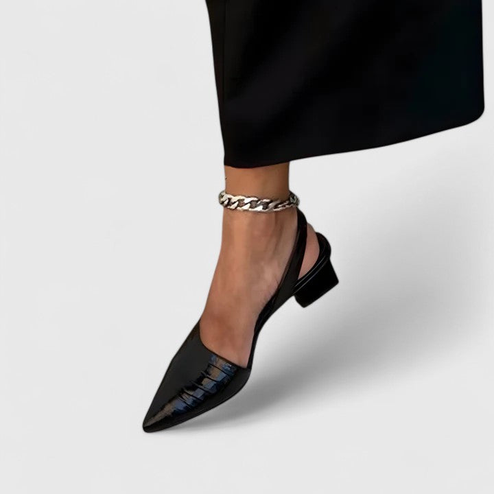 Delta - Sandales à talon chic