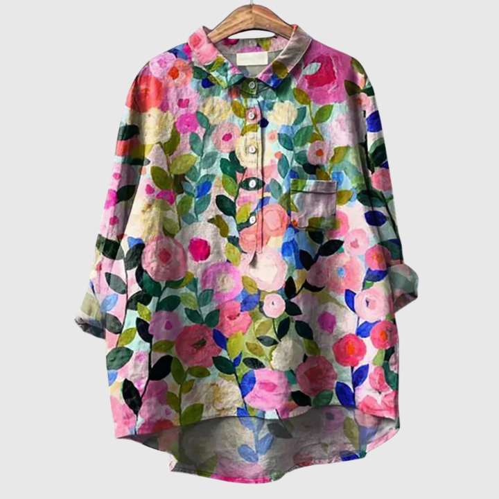 Valeria™ - Blouse à Imprimé Floral