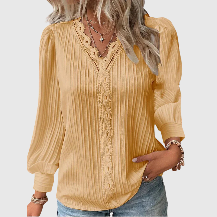 Andrea™ | Chemisier pull élégant