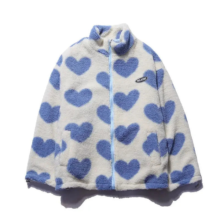 Camila | Veste réversible à cœurs