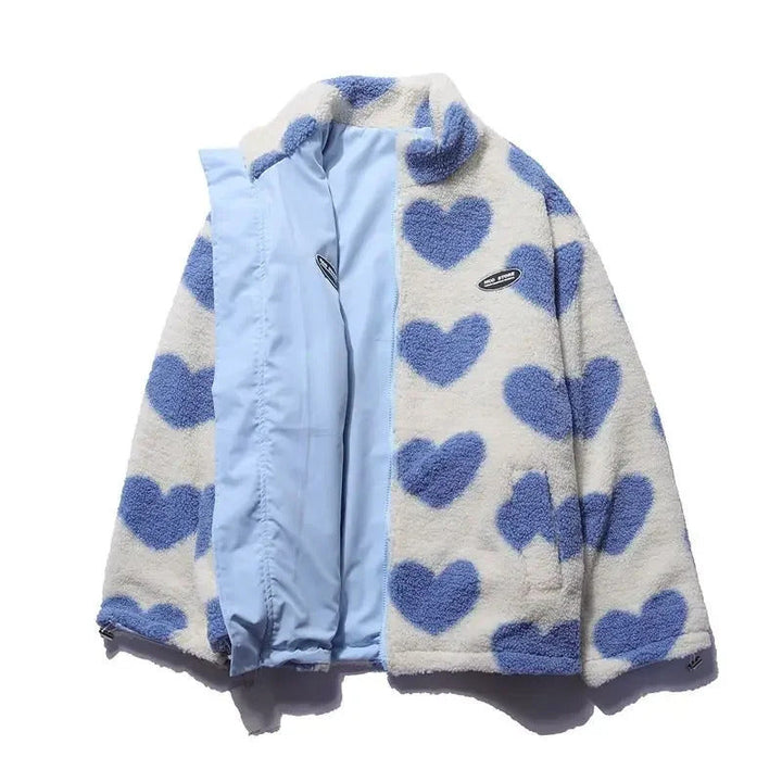Camila | Veste réversible à cœurs