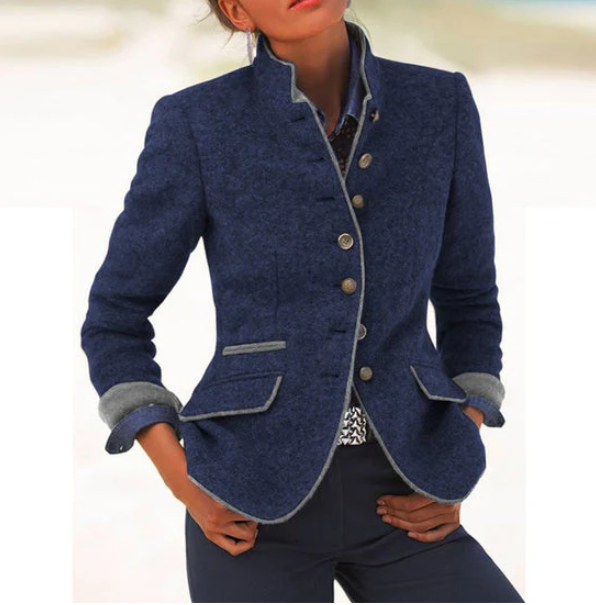 Liselore | Gilet élégant à col montant
