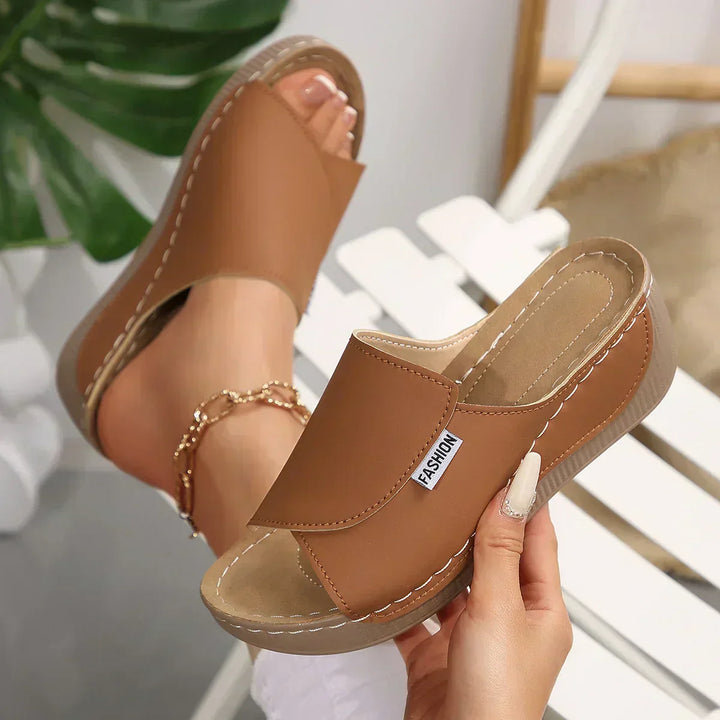 Rumi - Sandales Orthopédiques à Talon Wedge