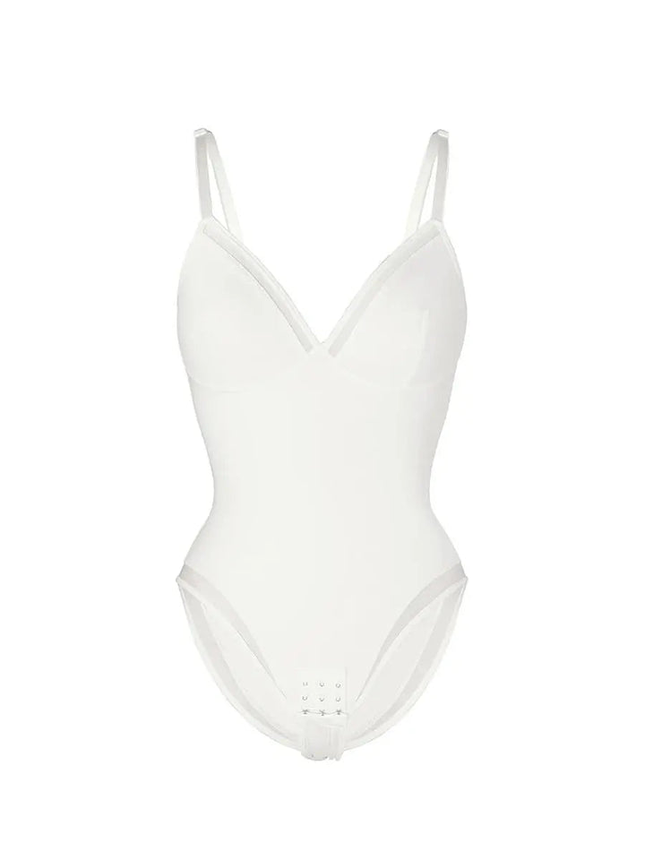Bloom ™ | Deep V-Neck Mesh  Bodysuit