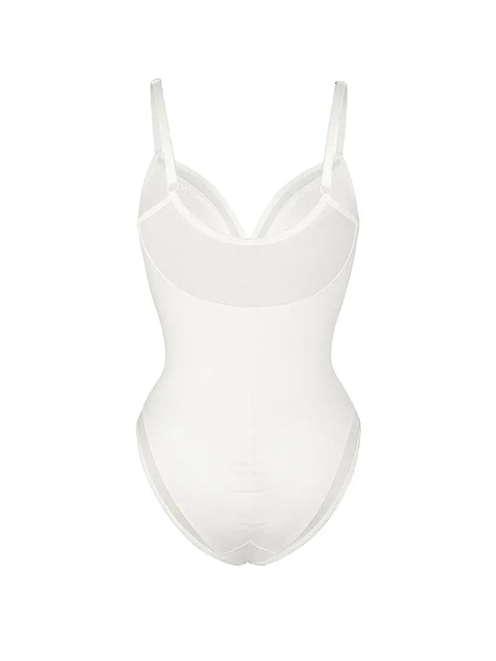 Bloom ™ | Deep V-Neck Mesh  Bodysuit