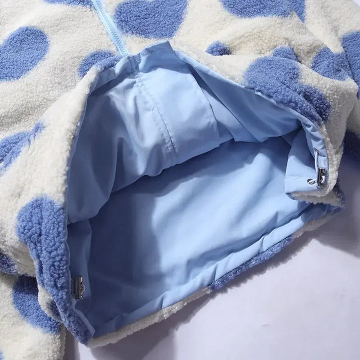 Camila | Veste réversible à cœurs