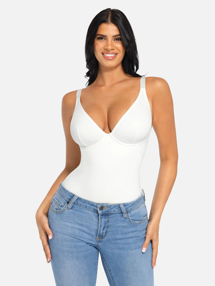 Bloom ™ | V Neck Bodysuit Slip