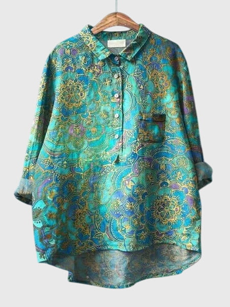Valeria™ - Blouse à Imprimé Floral