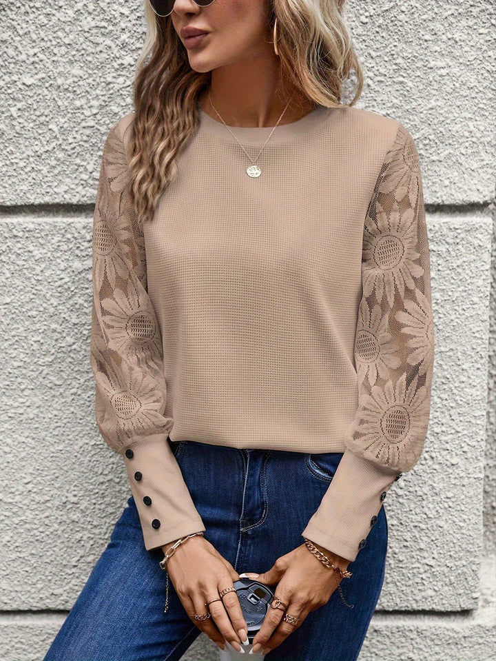 Alix | Blouse en dentelle